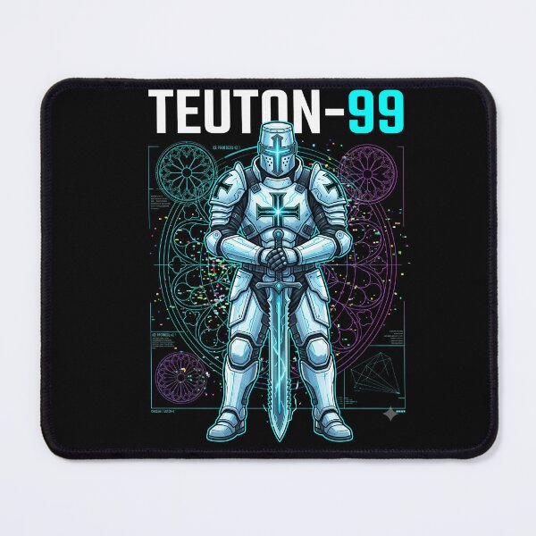 Item preview, Cyber Teuton 99 Knight Futuristic Sci-Fi designed and sold by Fairytale_Flowers.