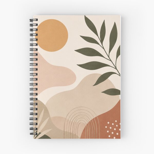 Item preview, Minimalist Boho Botanical Sun Abstract Design designed and sold by CreativeCharmCo.
