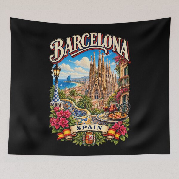 Item preview, Barcelona – Mediterranean Dreams designed and sold by RockitBaby.