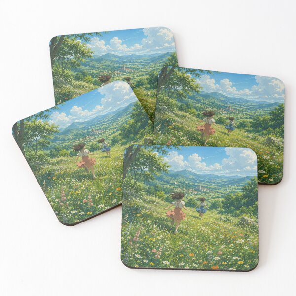 Item preview, Run Free, Little Hearts  designed and sold by Madame-Verny.