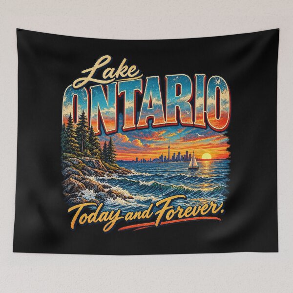 Item preview, lake-ontario designed and sold by Starry Night Creative Art.