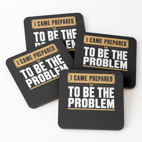 Item preview, I Came Prepared To Be The Problem Funny Vintage Distressed designed and sold by Eat-Apples.