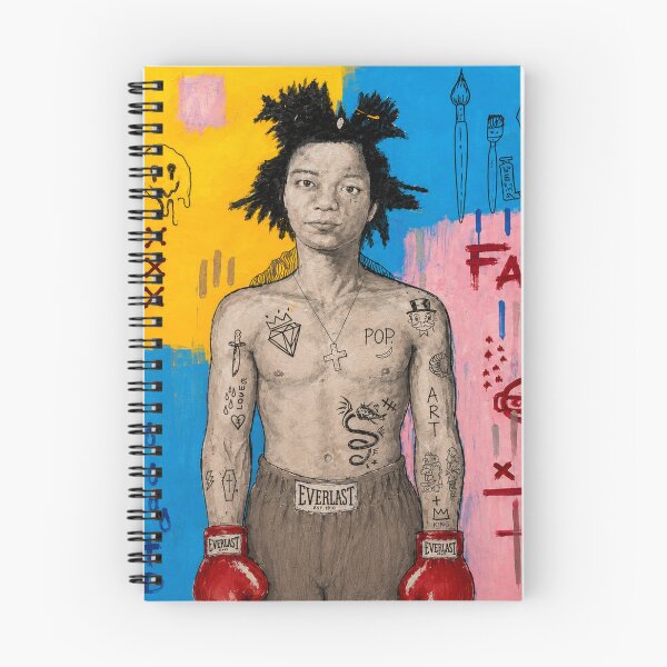 Item preview, Basquiat, the BOXER = Neo Expressionist Street Art designed and sold by Boreal Apparel.