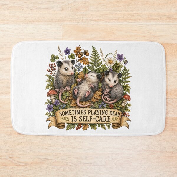 Item preview, Sometimes Playing Dead Is Self-Care designed and sold by J-CCreations.