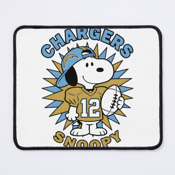 Item preview, Chargers Sporty Snoopy | ⭐⭐⭐⭐⭐ Best Seller designed and sold by -Radiant-.