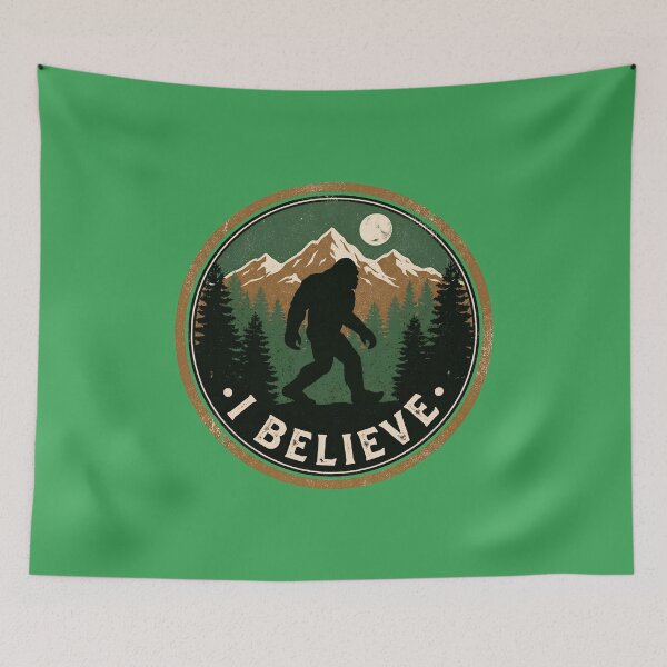 Item preview, Bigfoot I Believe Scene designed and sold by ThreadRiotTees.
