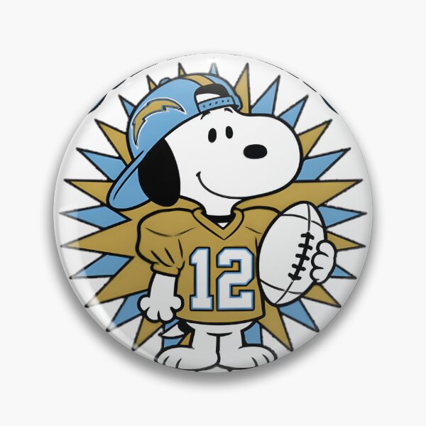 Item preview, Chargers Sporty Snoopy | ⭐⭐⭐⭐⭐ Best Seller designed and sold by -Radiant-.