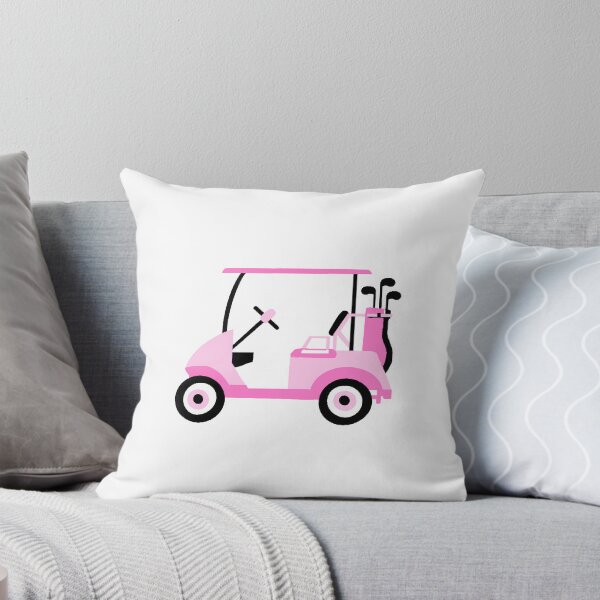 Item preview, Golf cart 3 - pink designed and sold by Fabricatemyart.