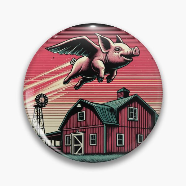 Item preview, When pigs fly designed and sold by abby-thorns.