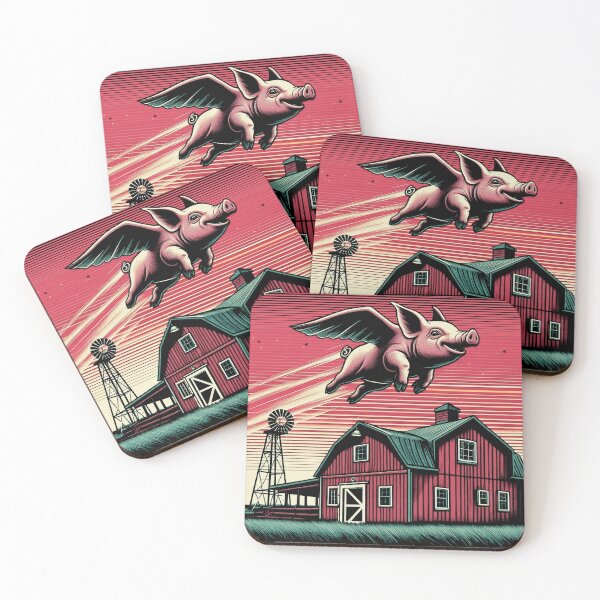 Item preview, When pigs fly designed and sold by abby-thorns.