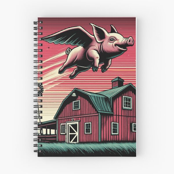 Item preview, When pigs fly designed and sold by abby-thorns.