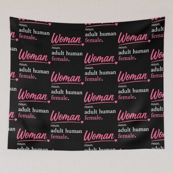 Item preview, Woman Noun Definition Shirt Adult Human Female designed and sold by Eat-Apples.