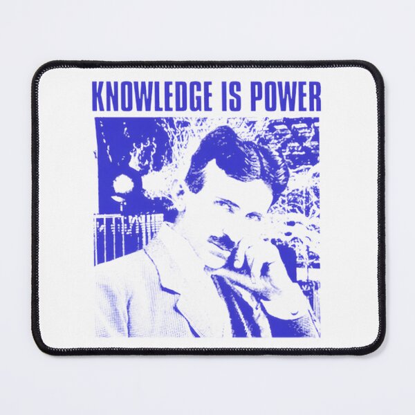 Item preview, Knowledge Is Power Nikola Tesla | Perfect Gift For You And Friends designed and sold by UnicornFansk.