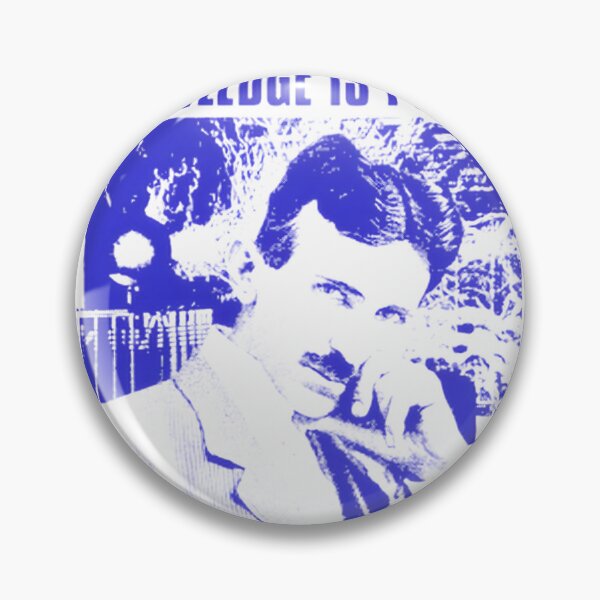 Item preview, Knowledge Is Power Nikola Tesla | Perfect Gift For You And Friends designed and sold by UnicornFansk.
