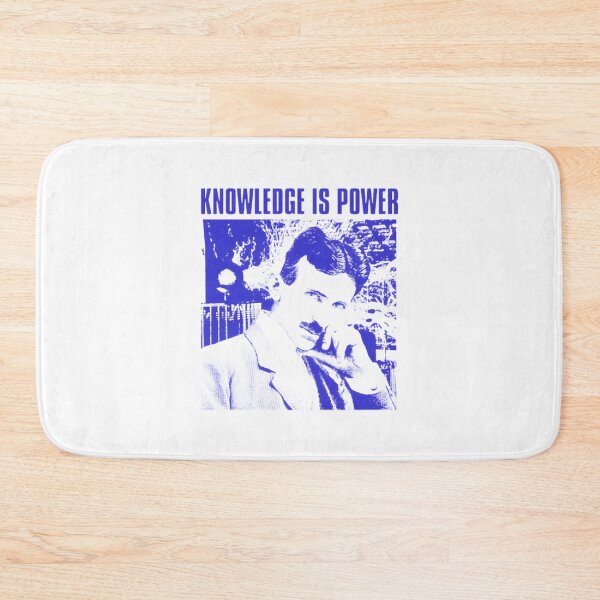 Item preview, Knowledge Is Power Nikola Tesla | Perfect Gift For You And Friends designed and sold by UnicornFansk.