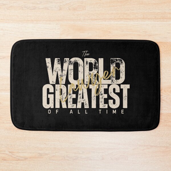 Item preview, World Greatest Lawyer - Coworker New Beginning Gift  For Him - Elegant Black designed and sold by Doiemacreations.