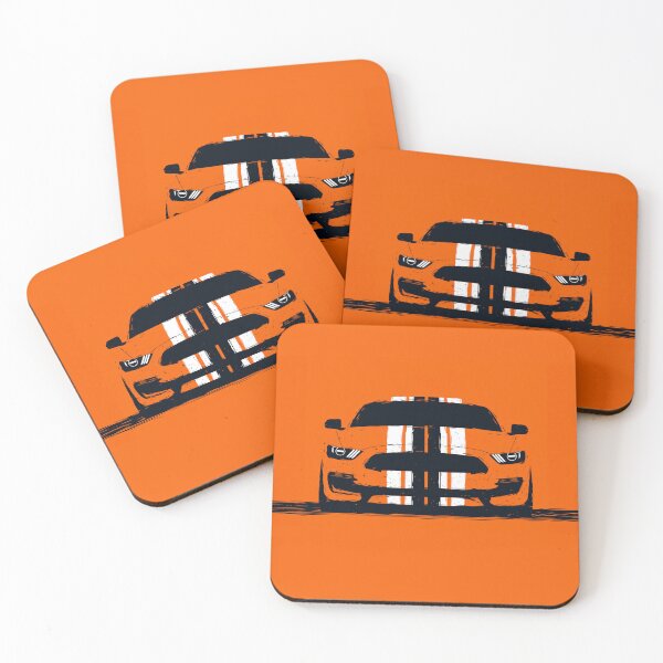 Item preview, Mustang Super Snake Illustration designed and sold by blackdogshop.