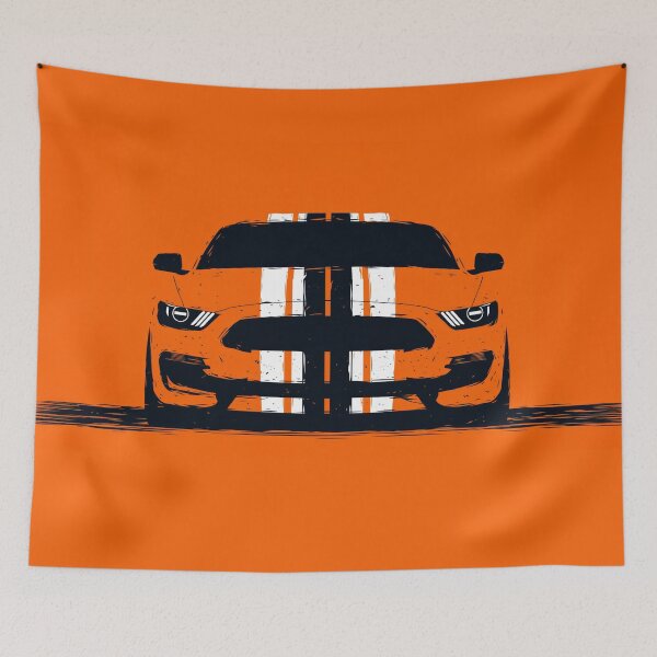 Item preview, Mustang Super Snake Illustration designed and sold by blackdogshop.