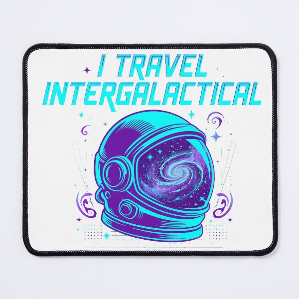 Item preview, I Travel Intergalactical Vaporwave Space & Galaxy Voyage Shirt designed and sold by ismai6.