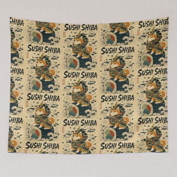 Item preview, Sushi Shiba SAMURAI -寿司柴 designed and sold by INITIAL SHIBA.