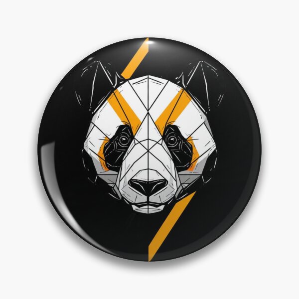 Item preview, Cyber Panda – Geometric Tech & Wildlife Art designed and sold by GeoBeast.