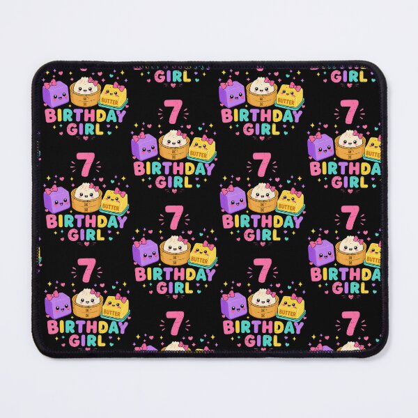 Item preview, 7Th Birthday Girl Dumpling Squishy 7 Years Old Cute Funny designed and sold by Eat-Apples.
