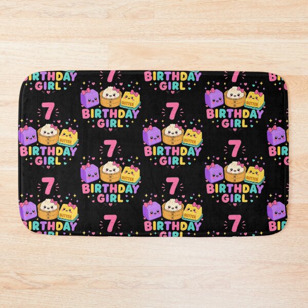 Item preview, 7Th Birthday Girl Dumpling Squishy 7 Years Old Cute Funny designed and sold by Eat-Apples.