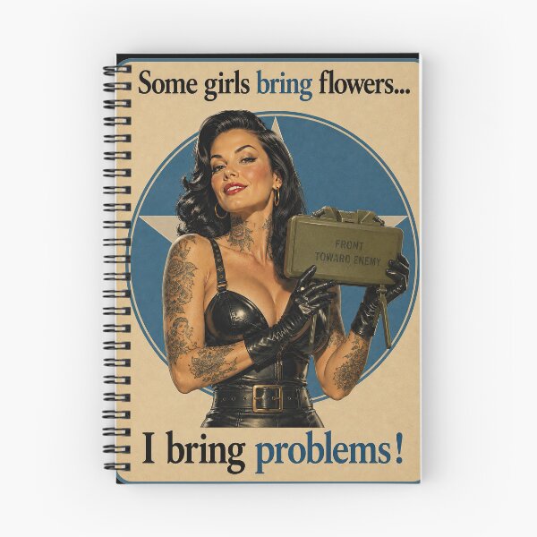 Item preview, Some Girls Bring Flowers – I Bring Problems designed and sold by obstinator.
