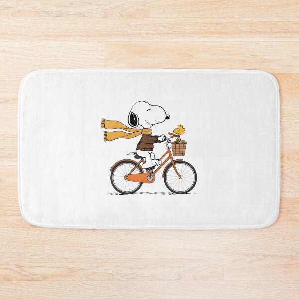 Item preview, Cute Cartoon Beagle Riding A Bicycle With A Little Yellow Bird In The Basket | ⭐⭐⭐⭐⭐ Best Seller designed and sold by -Radiant-.