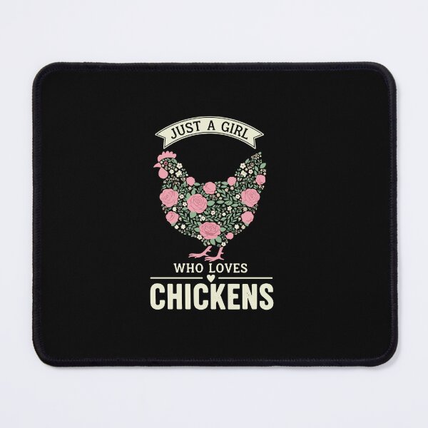 Item preview, Just A Girl Who Loves Chickens Poultry Owner Keeper designed and sold by PopStars1993.
