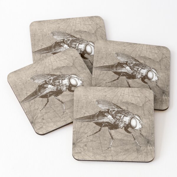 Item preview, Brown Bottle Fly Dark Macro Entomology Specimen designed and sold by Ghoul Enterprises.