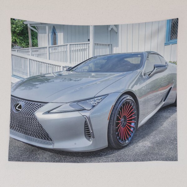 Item preview, 2018 Lexus LC500 Luxury Supercar Longwood Car Show Wall Art designed and sold by RichFrancoCars.