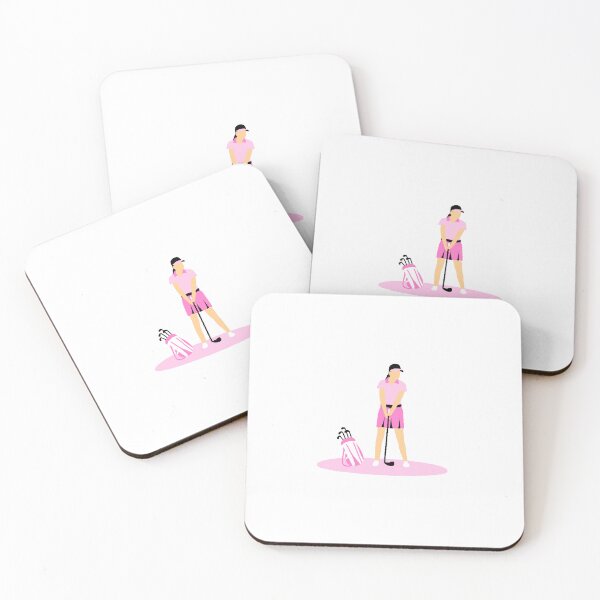 Item preview, Copy of Golf player 3 - pink designed and sold by Fabricatemyart.