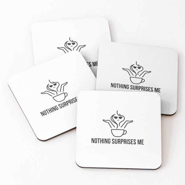 Item preview, Nothing Surprises Me Sarcastic Introvert Funny Office Mug / Shirt designed and sold by ismai6.