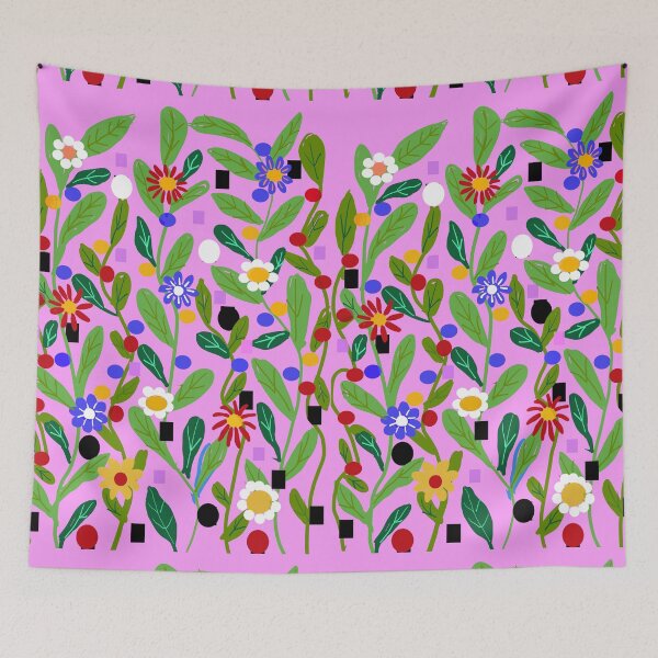 Item preview, Colorful Floral Pattern designed and sold by Elaine M Hayward .