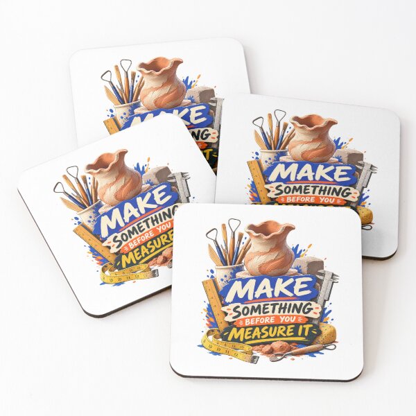 Item preview, Make Something Before You Measure It designed and sold by Mosslume Studio.