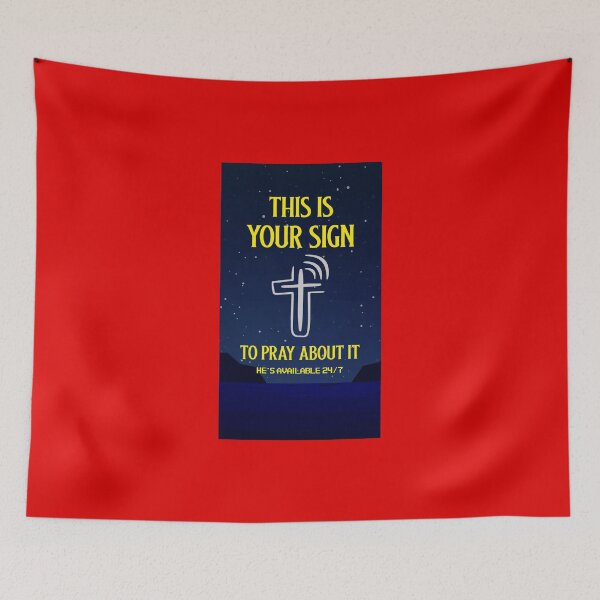 Item preview, THIS IS YOUR SIGN TO PRAY ABOUT IT CHRISTIAN APPAREL designed and sold by VFamdesigns.
