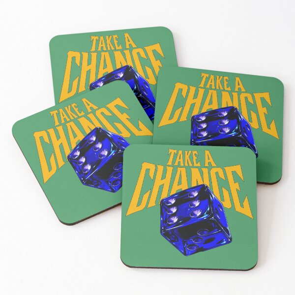 Item preview, Take A Chance Bold Dice Motivational Design designed and sold by Gingergarlic.