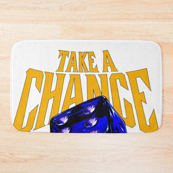 Item preview, Take A Chance Bold Dice Motivational Design designed and sold by Gingergarlic.
