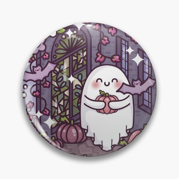 Item preview, Haunted Cathedral - Kawaii Halloween Isometric Room Art Background designed and sold by TheBunnoBandit.