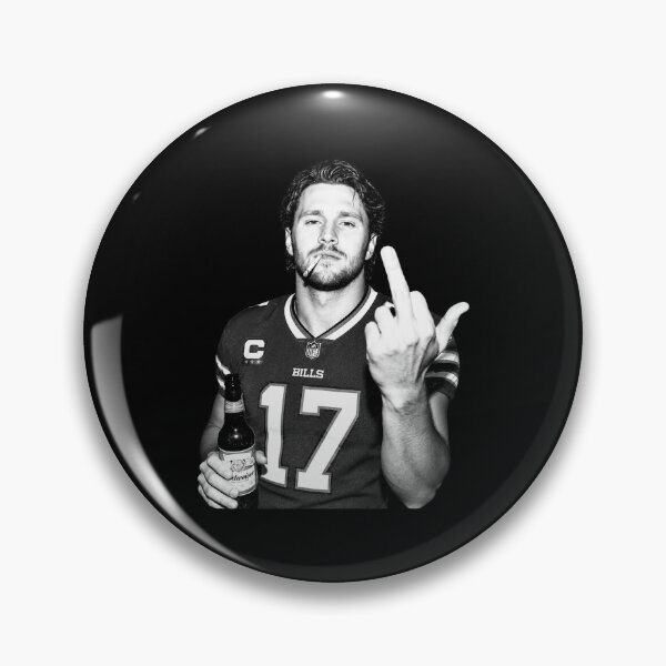 Item preview, Josh Allen Middle Finger, Buffalo Football designed and sold by NylaFrederic.