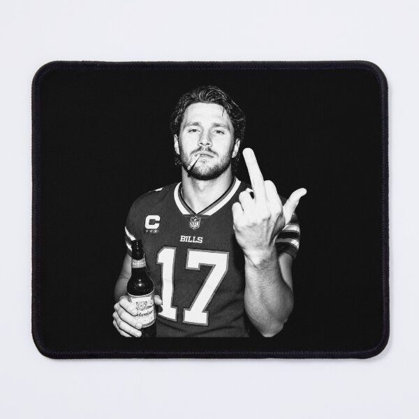 Item preview, Josh Allen Middle Finger, Buffalo Football designed and sold by NylaFrederic.