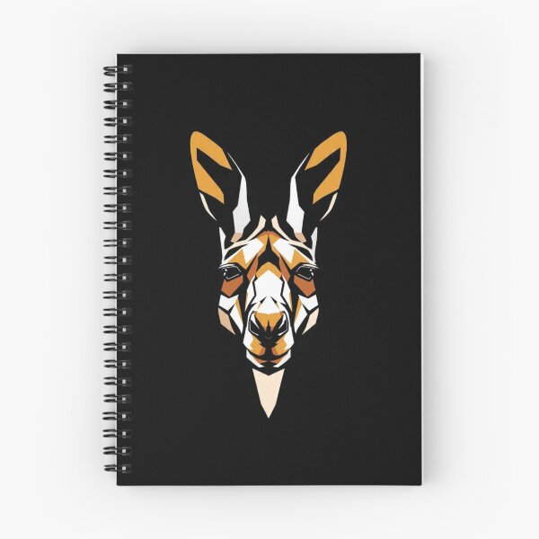 Item preview, Geometric Kangaroo – Modern Outback Wildlife Art✨ ​ designed and sold by GeoBeast.