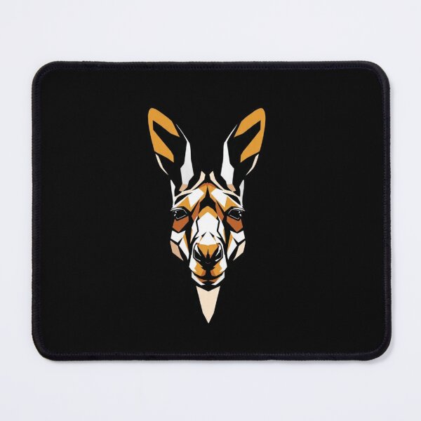 Item preview, Geometric Kangaroo – Modern Outback Wildlife Art✨ designed and sold by GeoBeast.