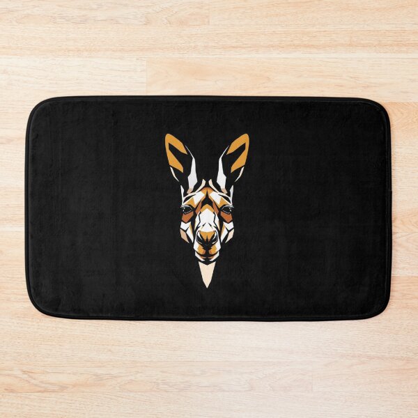 Item preview, Geometric Kangaroo – Modern Outback Wildlife Art✨ ​ designed and sold by GeoBeast.
