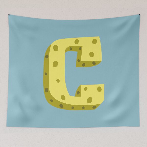 Item preview, Letter C Alphabet Fun Yellow Cartoon – Letter C for Kids designed and sold by charlypicazo.