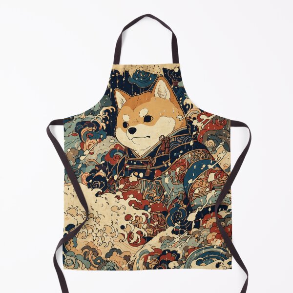 Item preview, Samurai Shiba Waves 柴犬侍浪裏 designed and sold by INITIAL SHIBA.