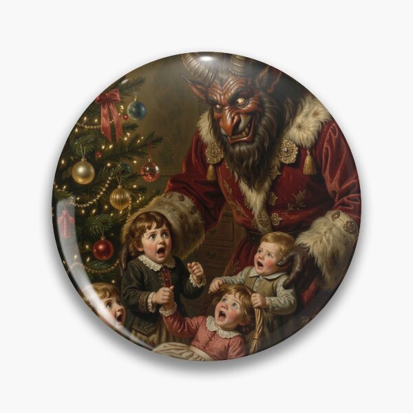 Item preview, Krampus at Work #1 designed and sold by Jaenne.studio.