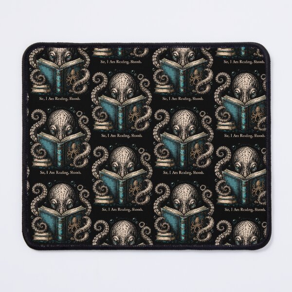 Item preview, Sir I Am Reading Shoosh Octopus Book Lover Reader Men Women designed and sold by Eat-Apples.