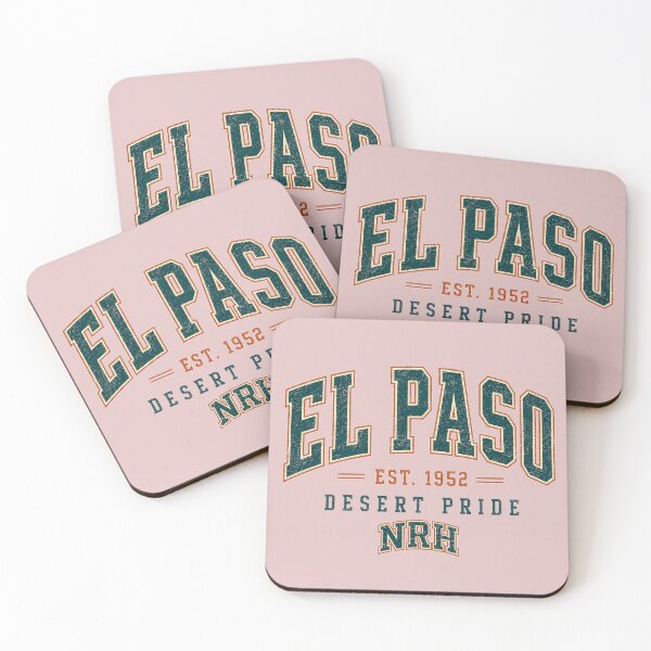 Item preview, El Paso 1952 Desert Pride Art designed and sold by Normandy Road Heritage™ - Vintage Garage Art.
